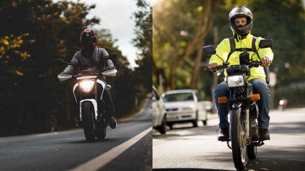 Qual a diferença entre motociclista e motoboy