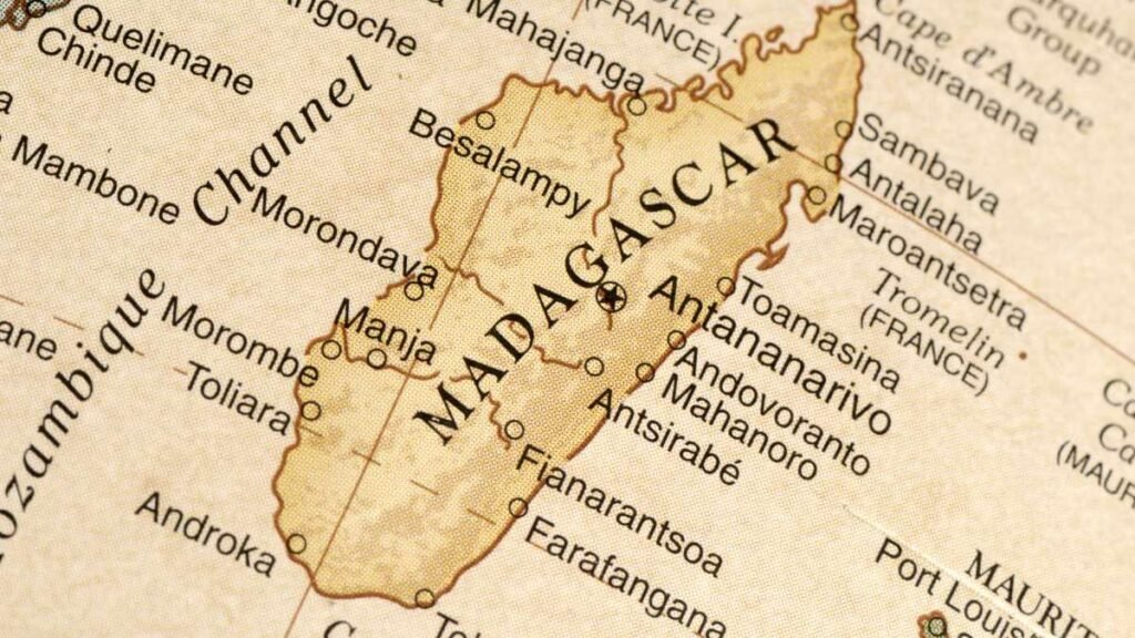 onde fica Madagascar