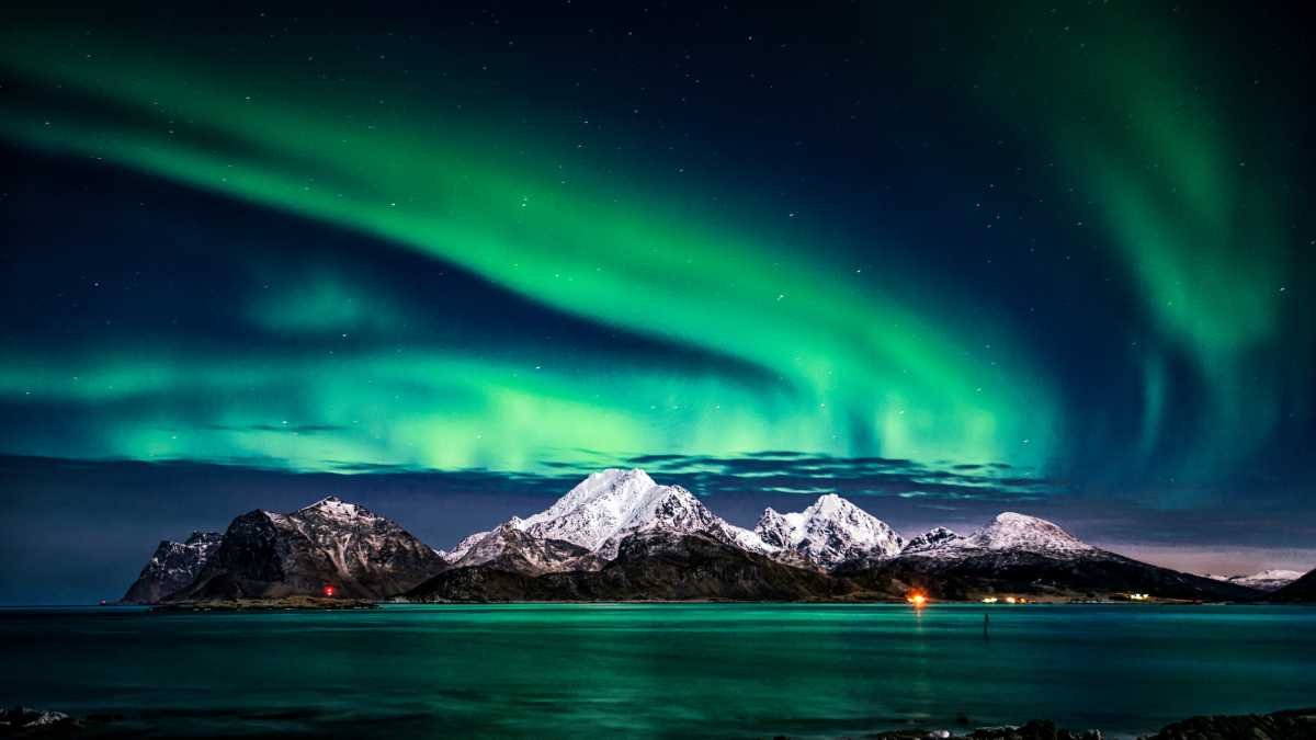 Países onde é possível ver a Aurora Boreal