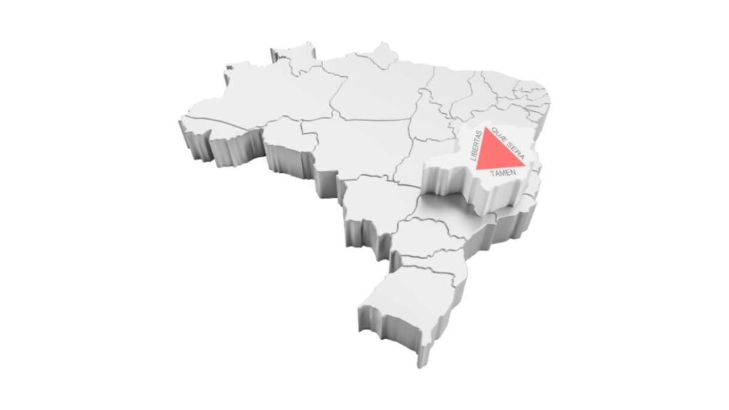 Mapa Rodoviário de Minas Gerais
